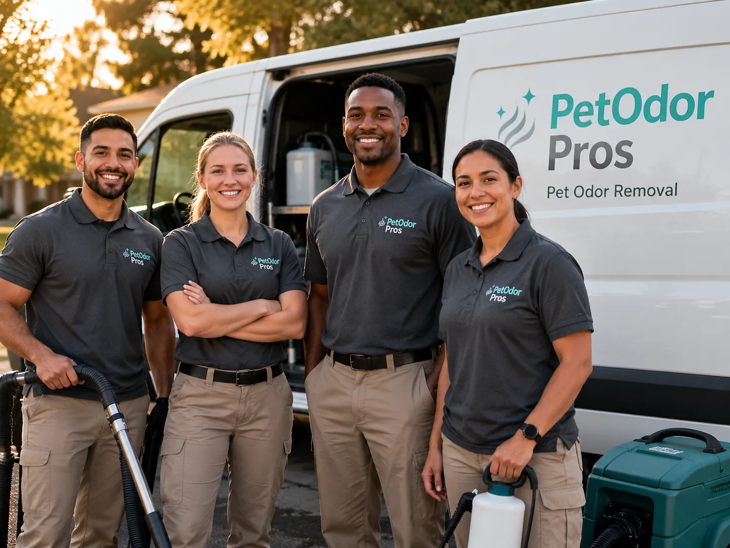 Pet Odor Removal team serving Goodells, MI
